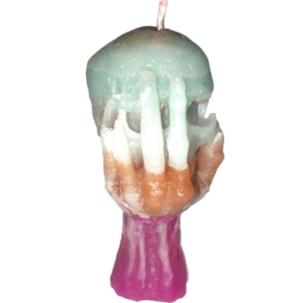 Hand crafted limited edition from our raging skull candle collection